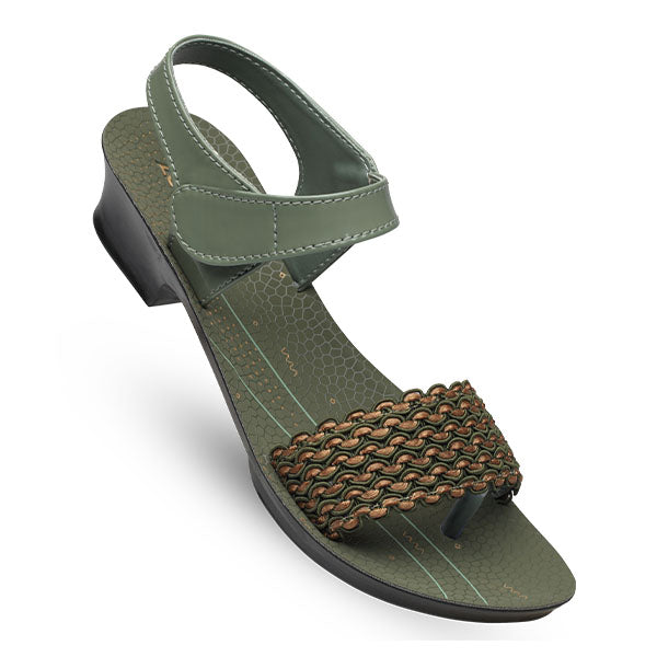 Olive green ladies store sandals